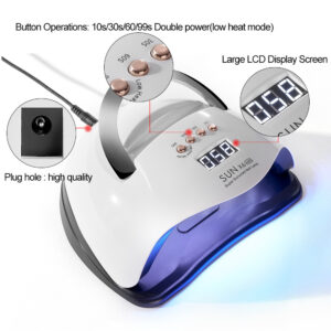 280W LED/UV Nail Lamp