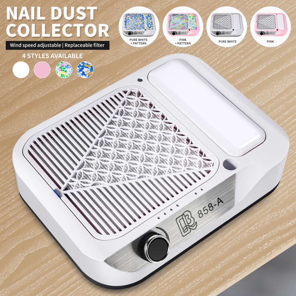 2 858-A Nail Art Vacuum Cleaner Nail Art Hand Pillow 2-in-1 - Image 2