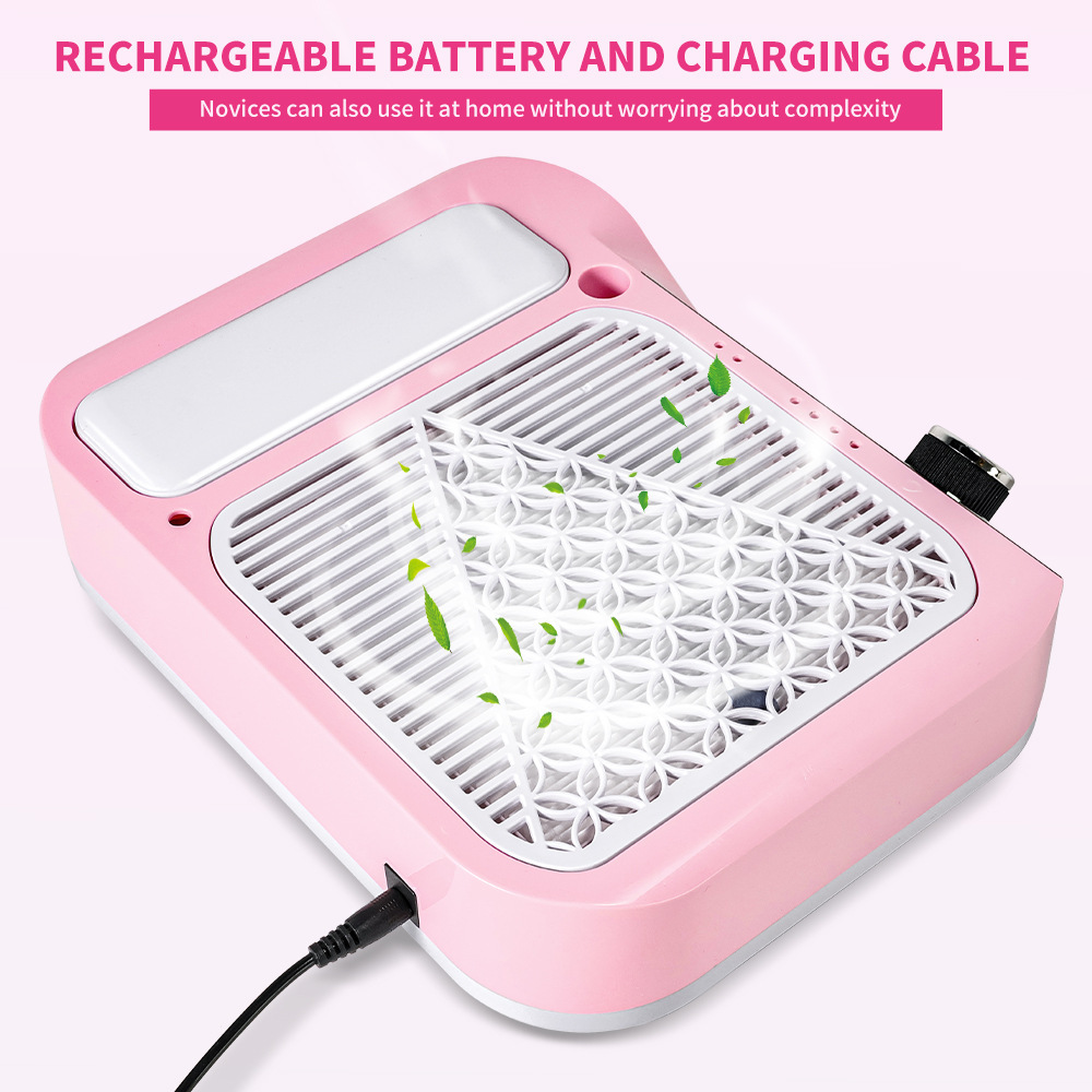 3 858-A Nail Art Vacuum Cleaner Nail Art Hand Pillow 2-in-1 - Image 3