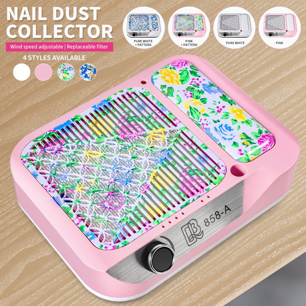 4 858-A Nail Art Vacuum Cleaner Nail Art Hand Pillow 2-in-1 - Image 4