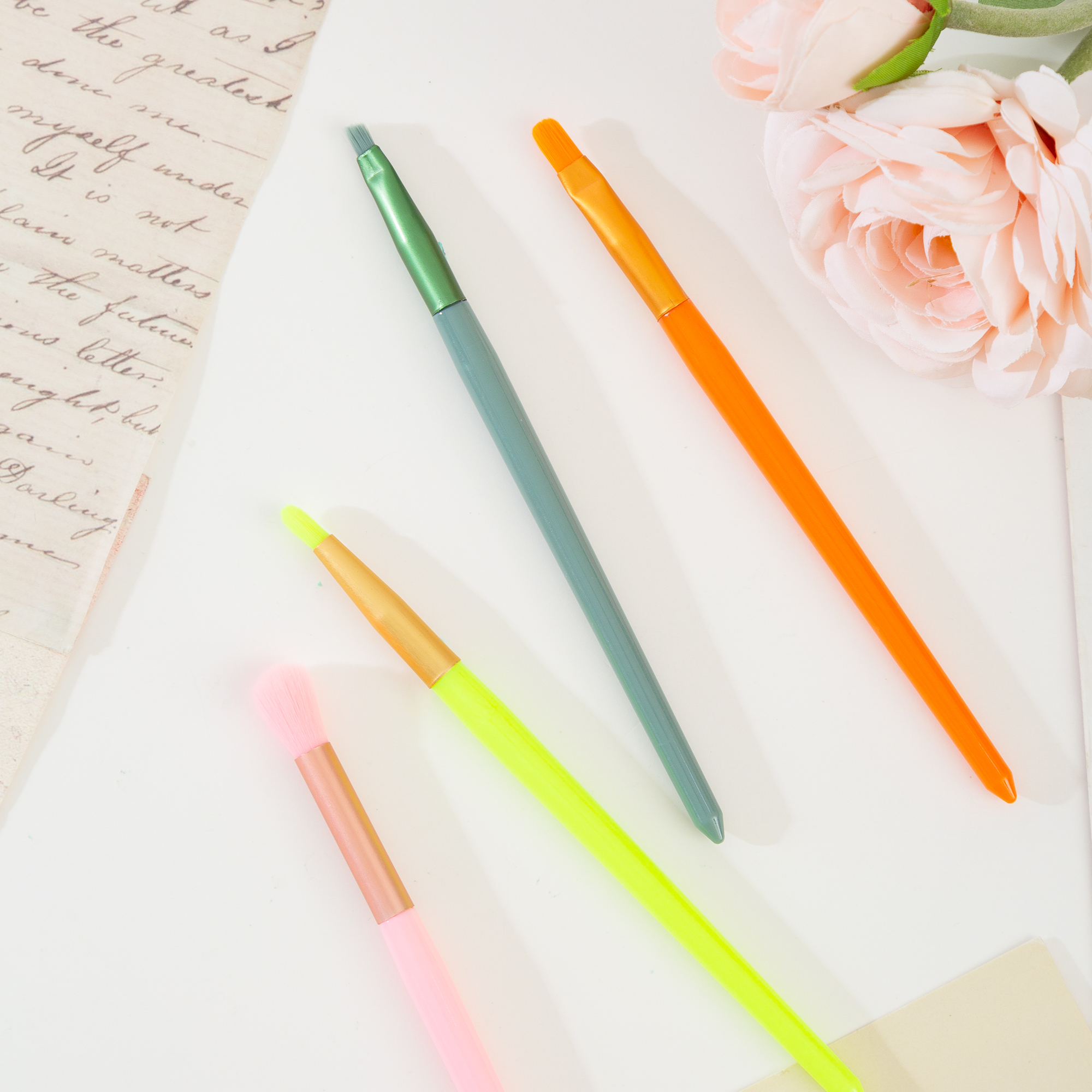 841A1539 Cross-border new 8 dopamine colourful makeup brush set - Image 5