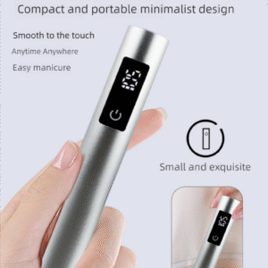 Portable cylindrical nail lamp 395nm wavelength 3W power mobile phone charger can be charged